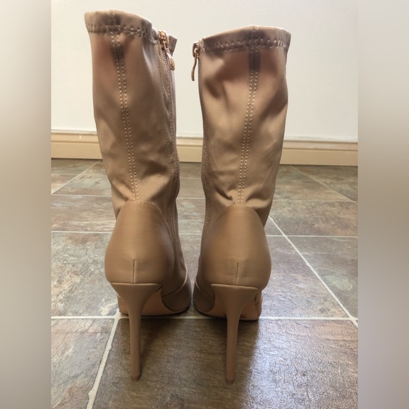 WOMENS HIGH HEEL STILETTO BOOTIES SIZE: 8.5 - Picture 4 of 11